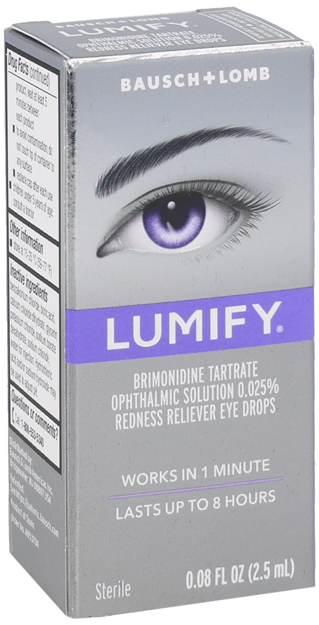 Bausch + Lomb Lumify Brimonidine Tartrate 0.025% Redness Reliever Eye Drops – Image 17