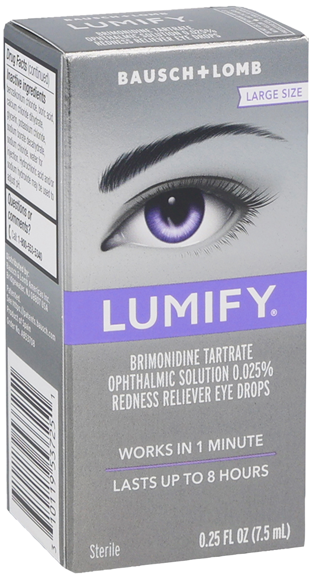 Bausch + Lomb Lumify Brimonidine Tartrate 0.025% Redness Reliever Eye Drops – Image 16