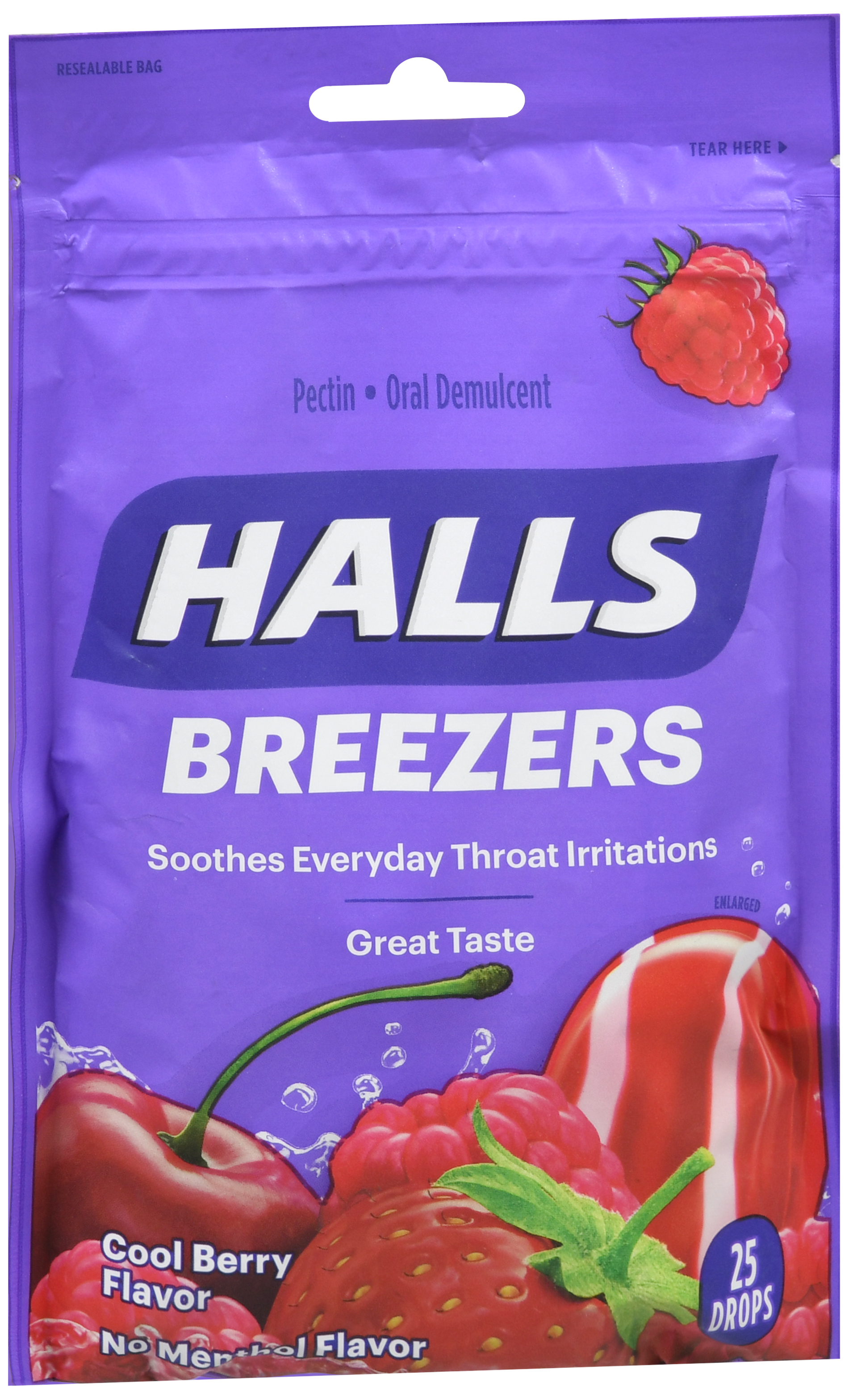 Halls Breezers Pectin Drops Cool Berry – Image 7