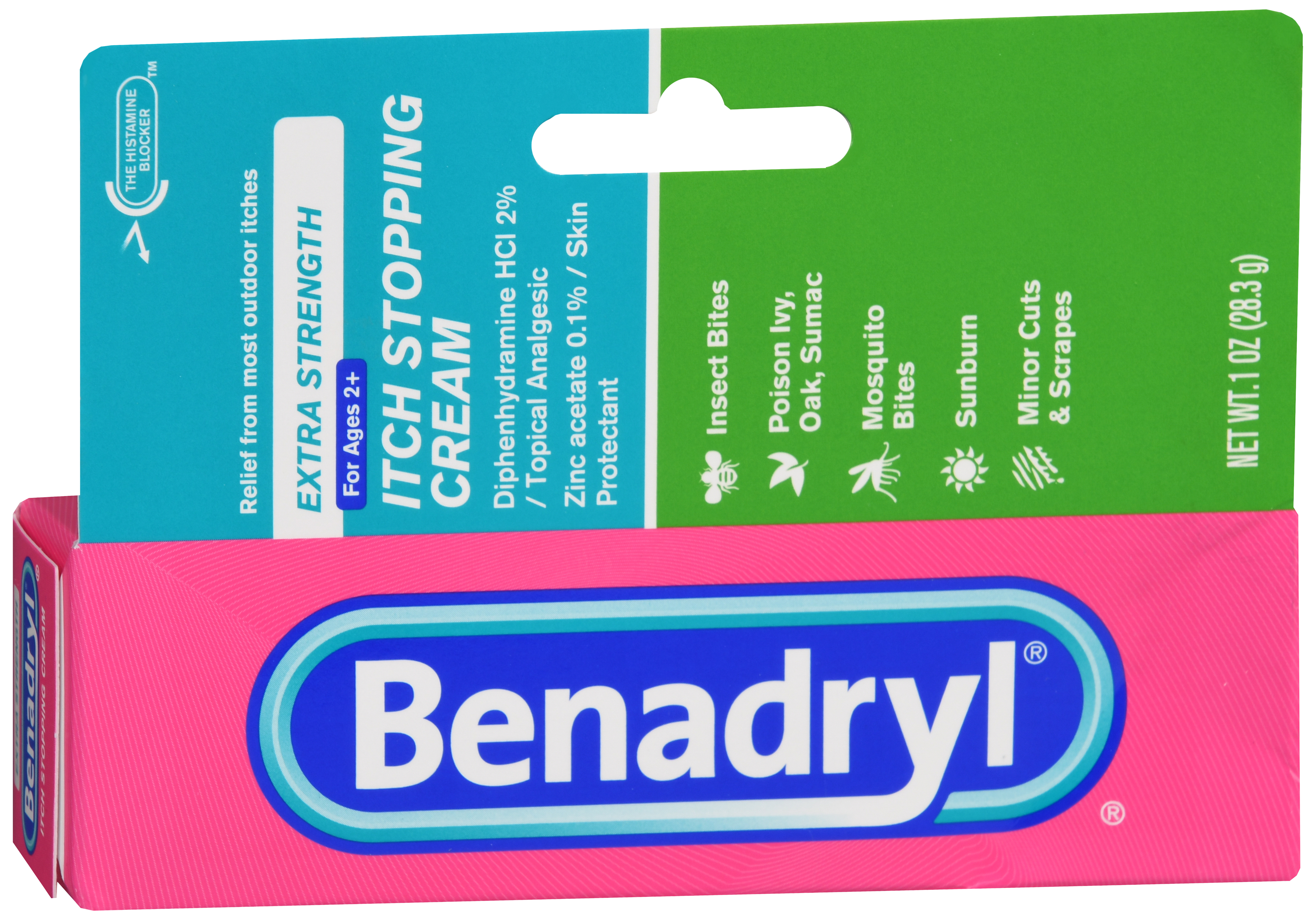 Benadryl Itch Stopping Cream Extra Strength – Image 13