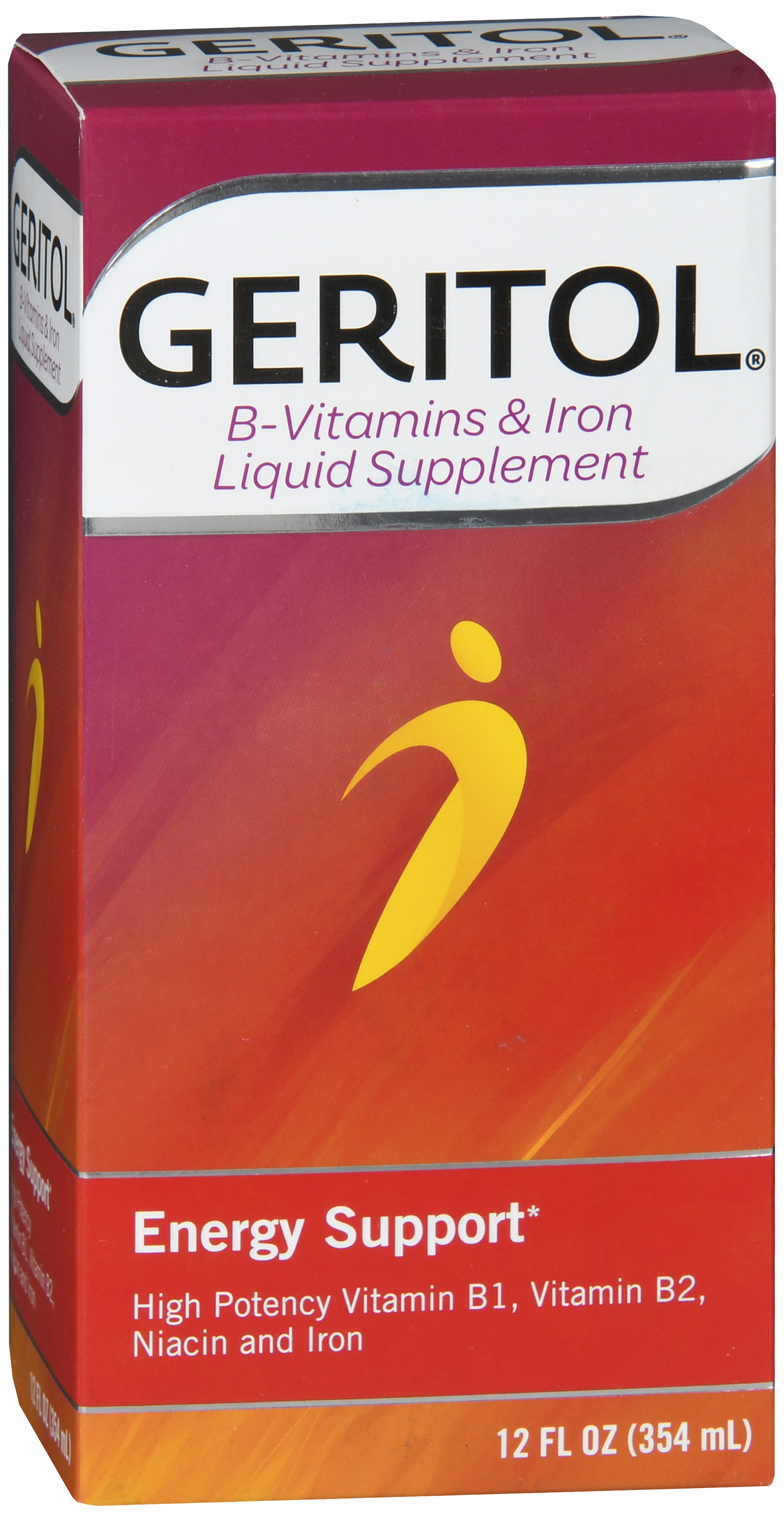 Geritol Energy Support B-Vitamins & Iron Supplement Liquid – Image 12