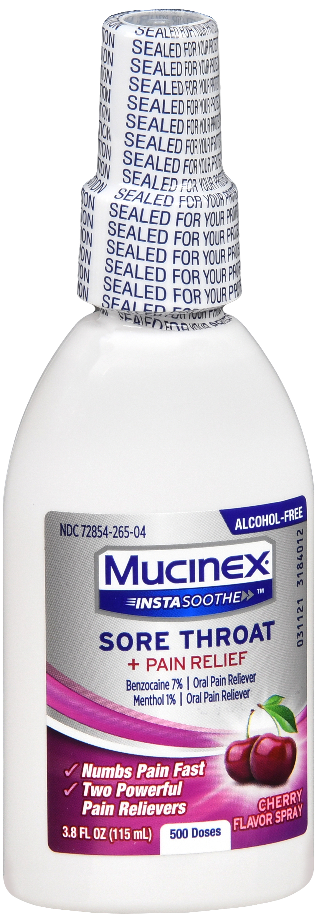 Mucinex InstaSoothe Sore Throat + Pain Relief Spray Cherry – Image 20