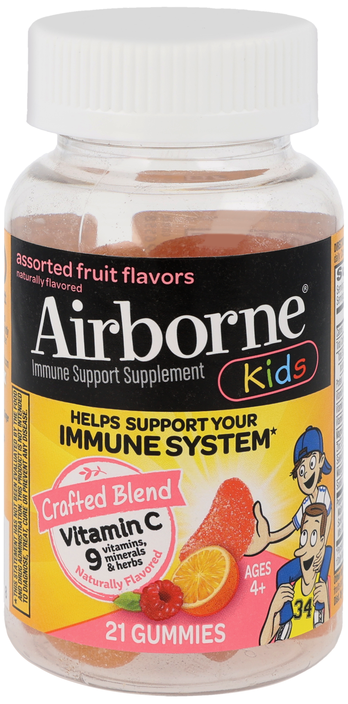 Airborne Kids Immune Support Gummies Assorted Fruit – Image 9