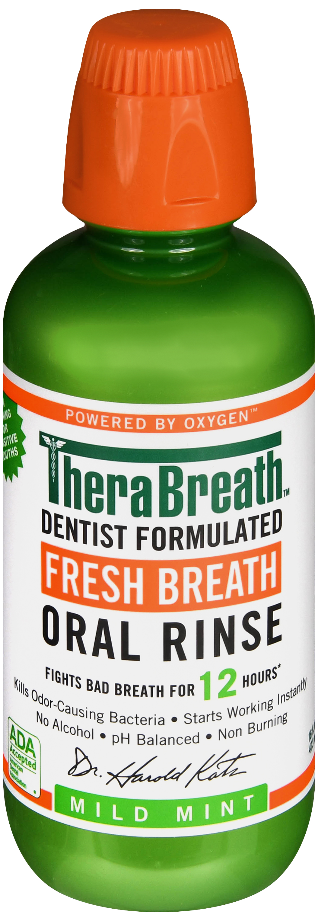 TheraBreath Fresh Breath Oral Rinse Mild Mint – Image 9