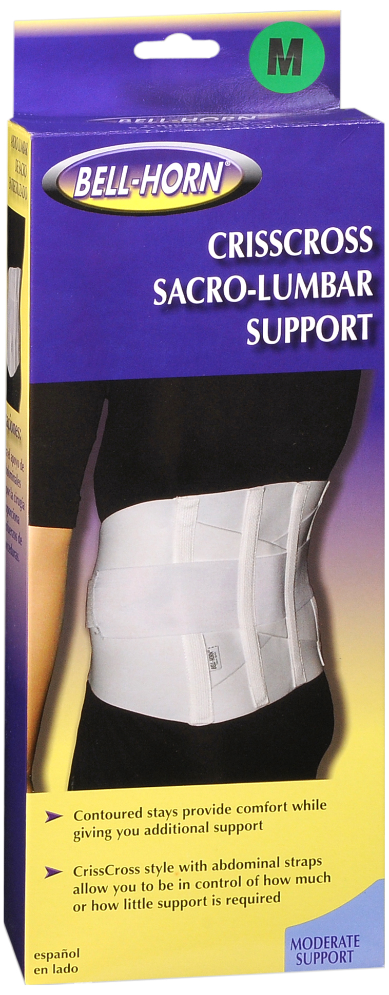 Bell-Horn Crisscross Sacro-Lumbar Support Medium – Image 6