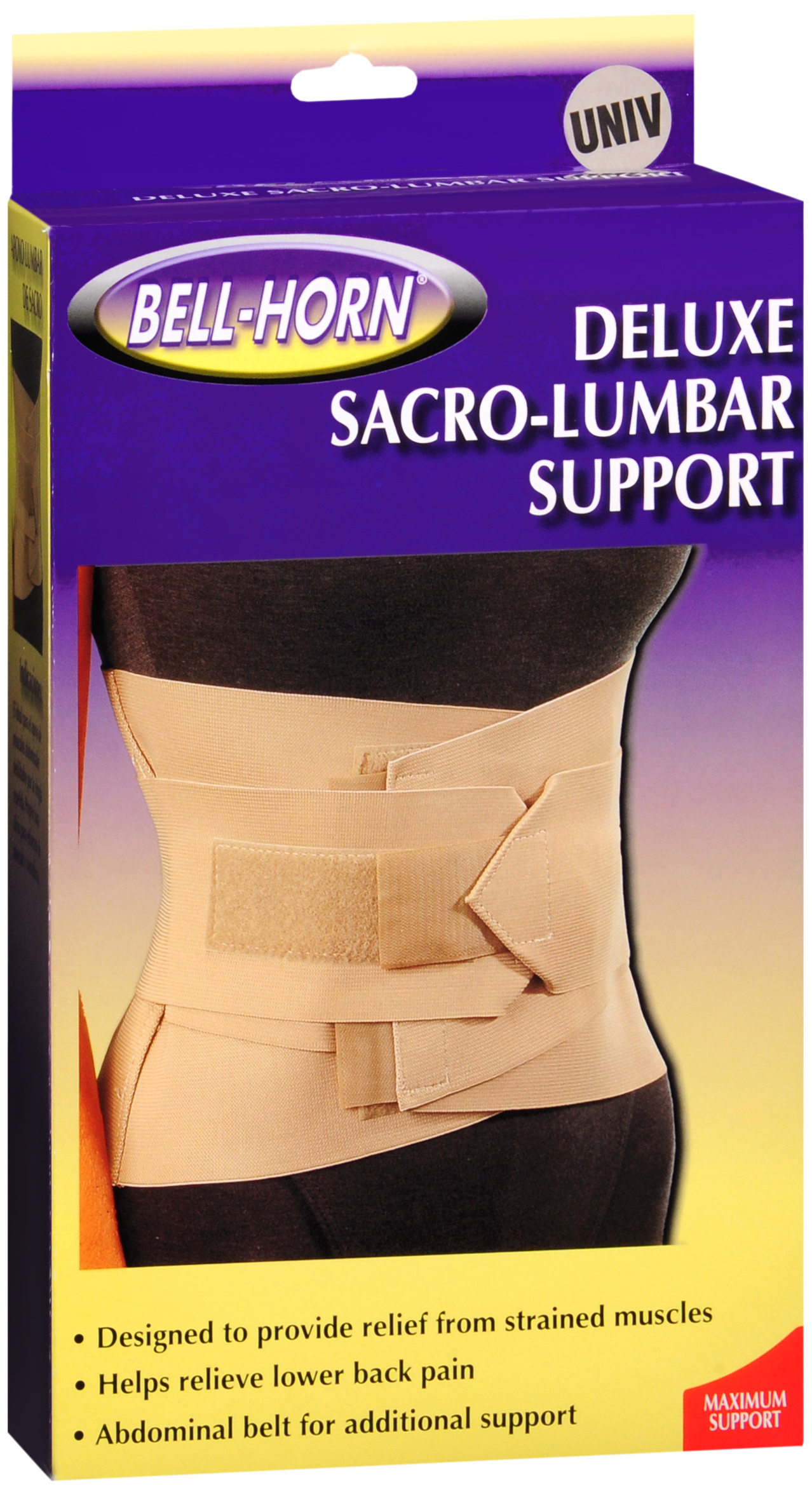 Bell-Horn Deluxe Sacro-Lumbar Support Beige Universal – Image 5