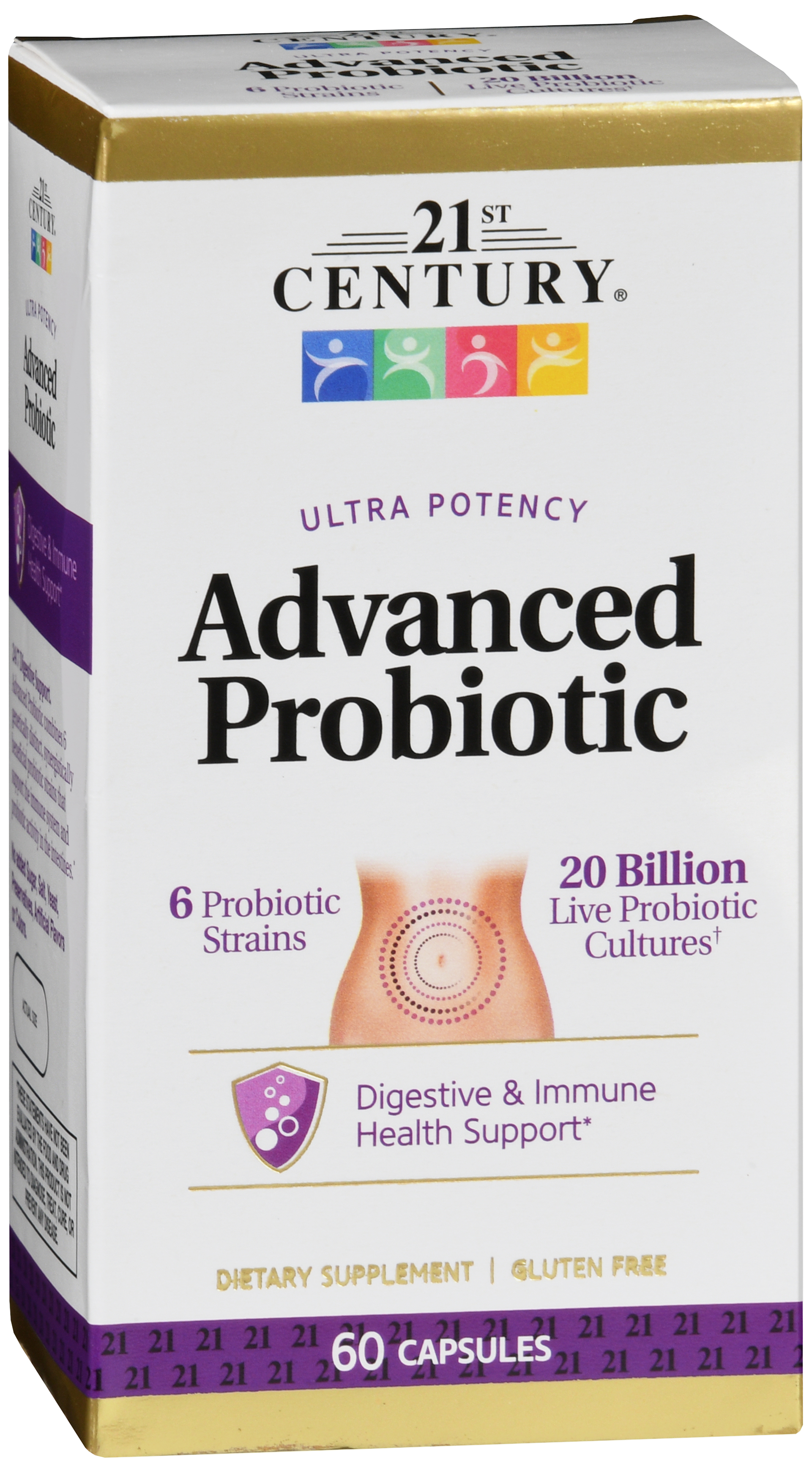 21st Century Advanced Probiotic Capsules Ultra Potency – Image 17
