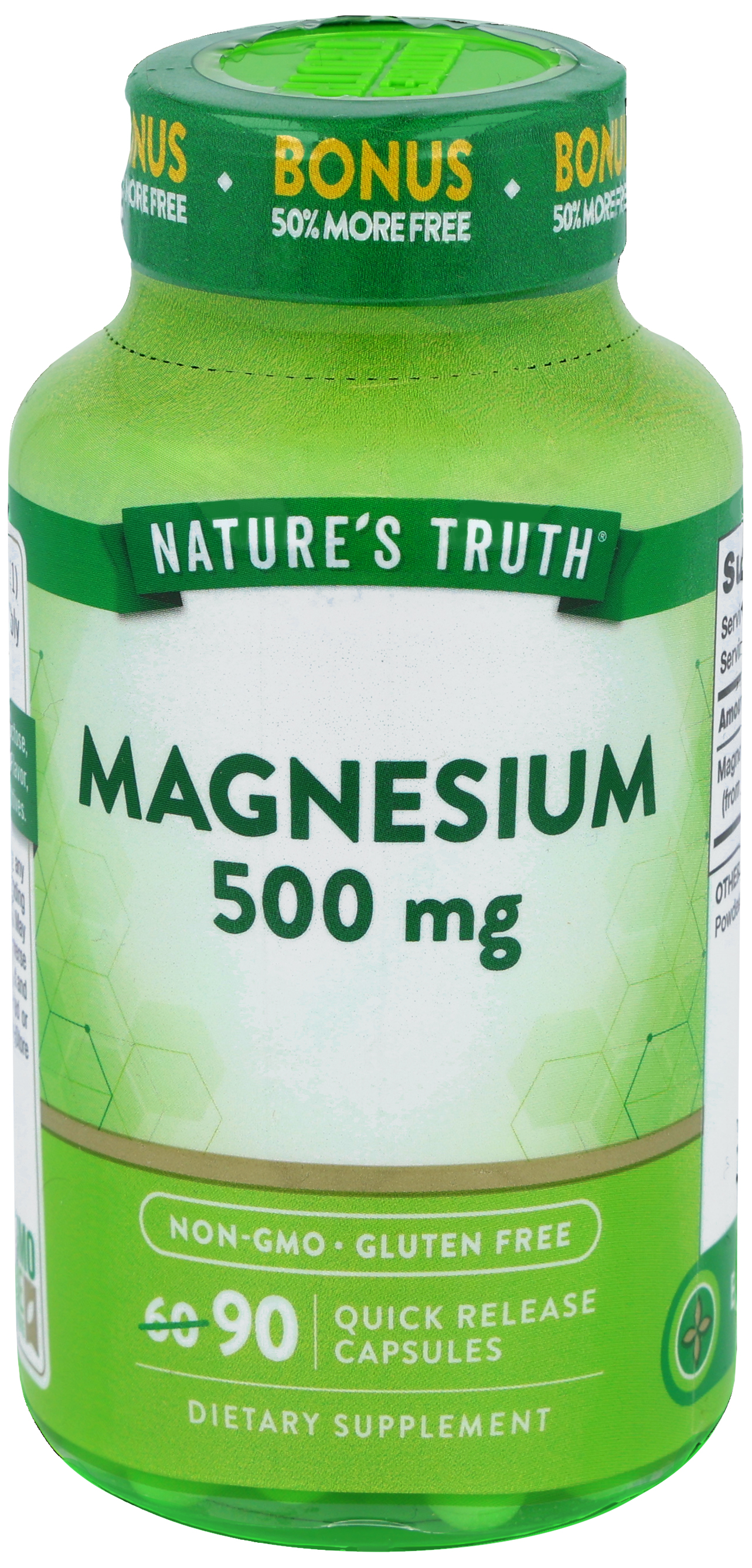 Nature's Truth Magnesium 500 mg Quick Release Capsules – Image 12