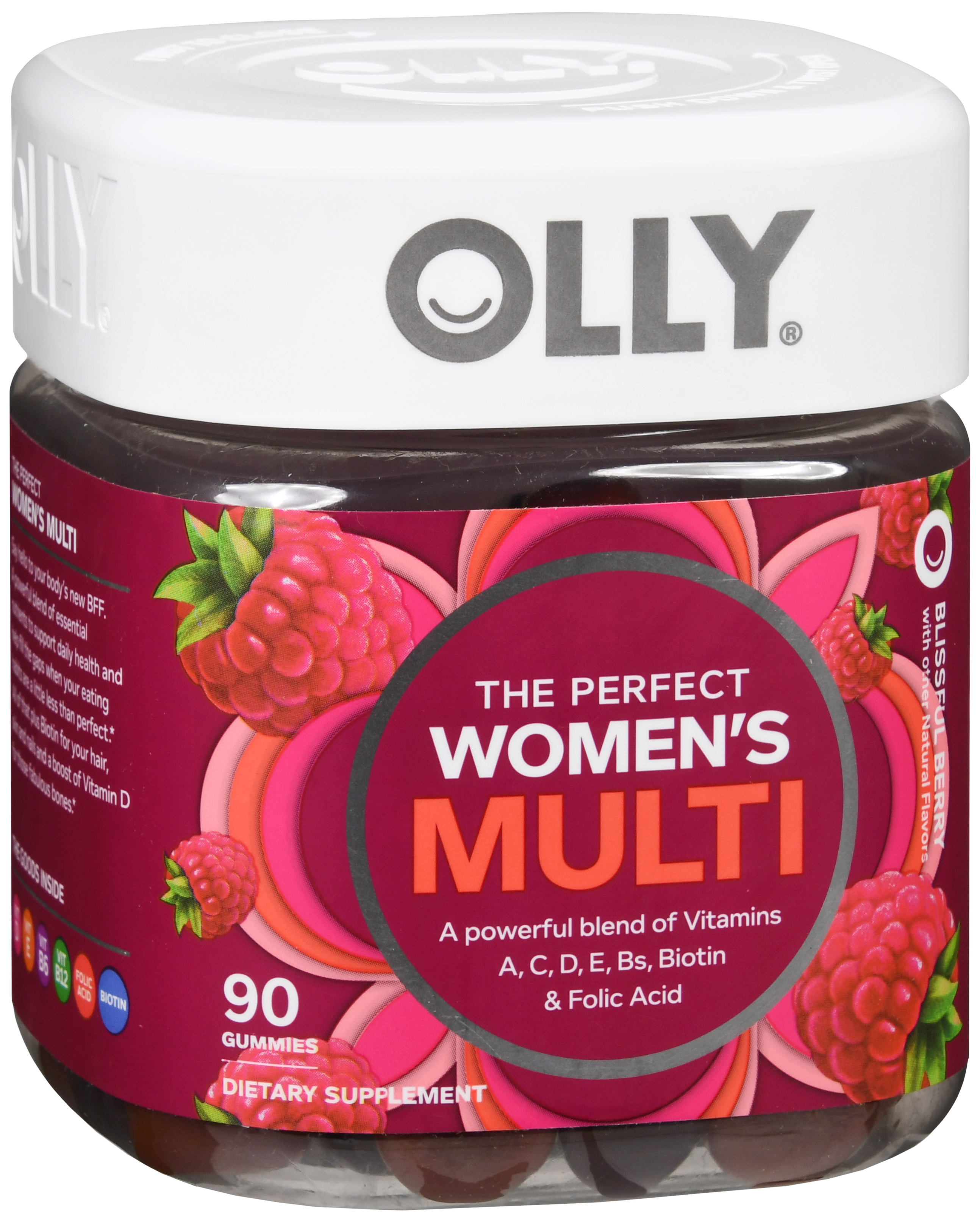 OLLY The Perfect Women's Multi Gummies Blissful Berry – Image 12