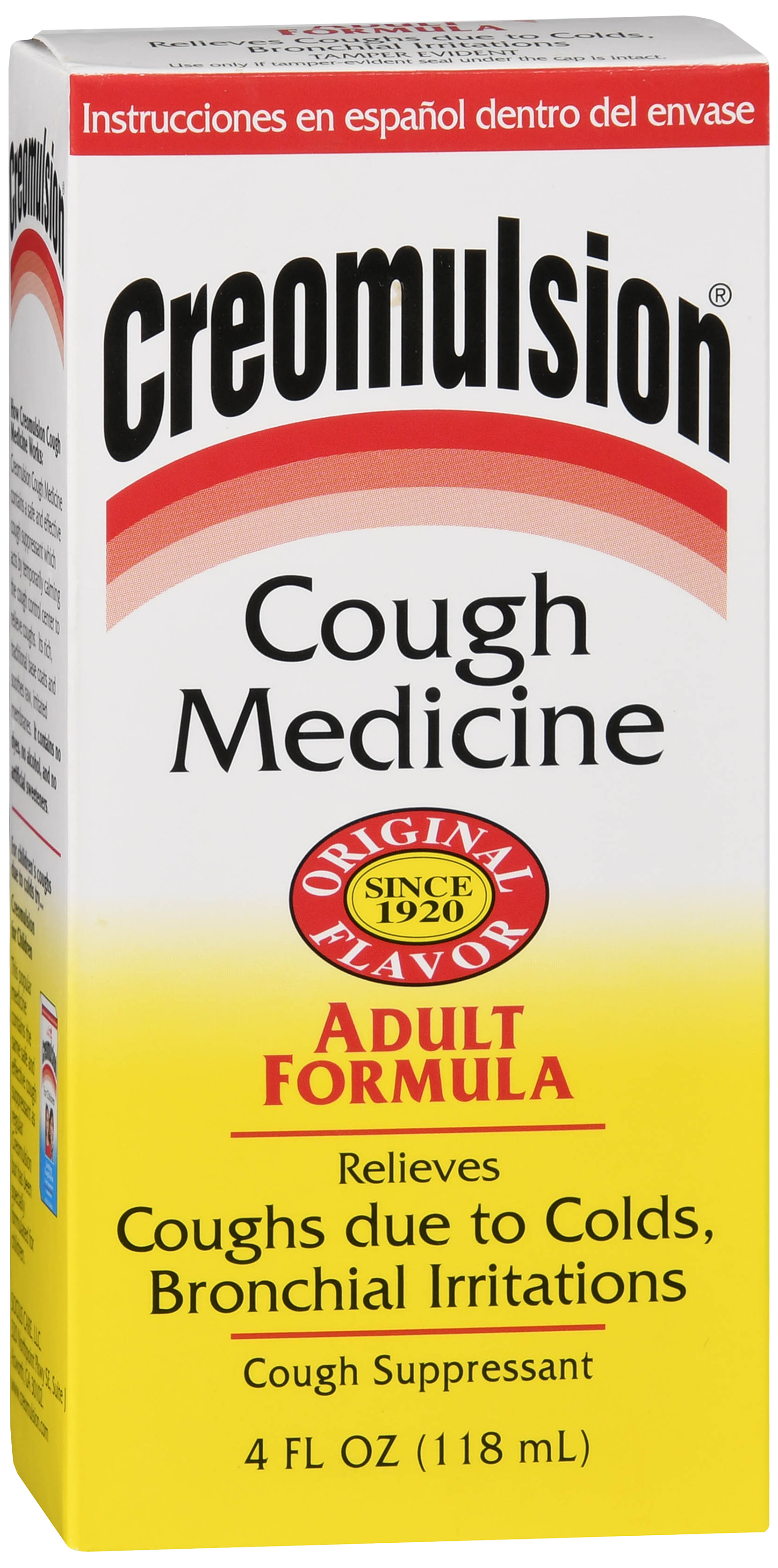 Creomulsion Adult Formula Cough Medicine Liquid – Image 17